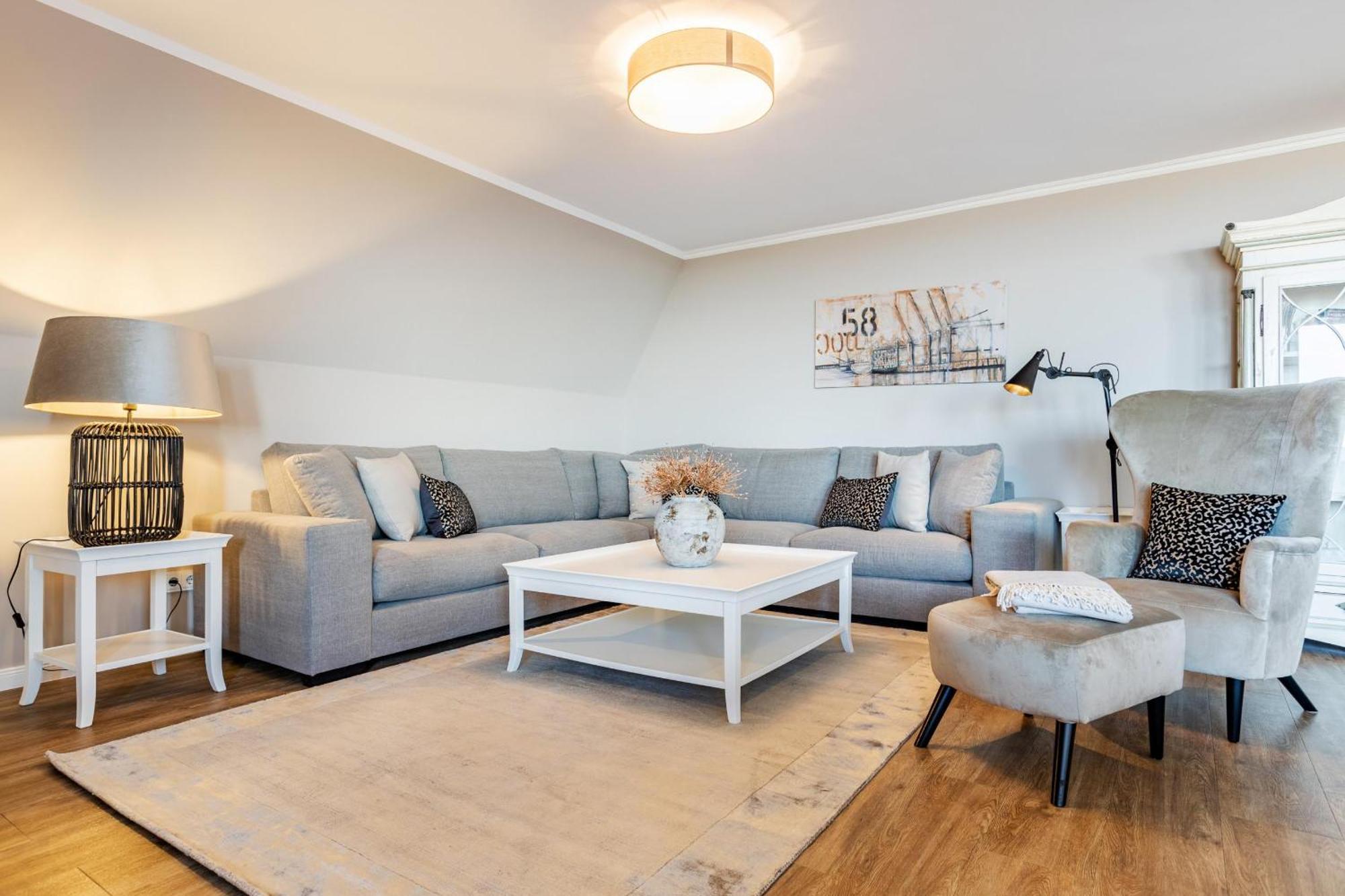 Ferienwohnung Kliffsand 17 Urlauben Unter Reet Mit Meerblick In Kampen, Sylt Exterior foto